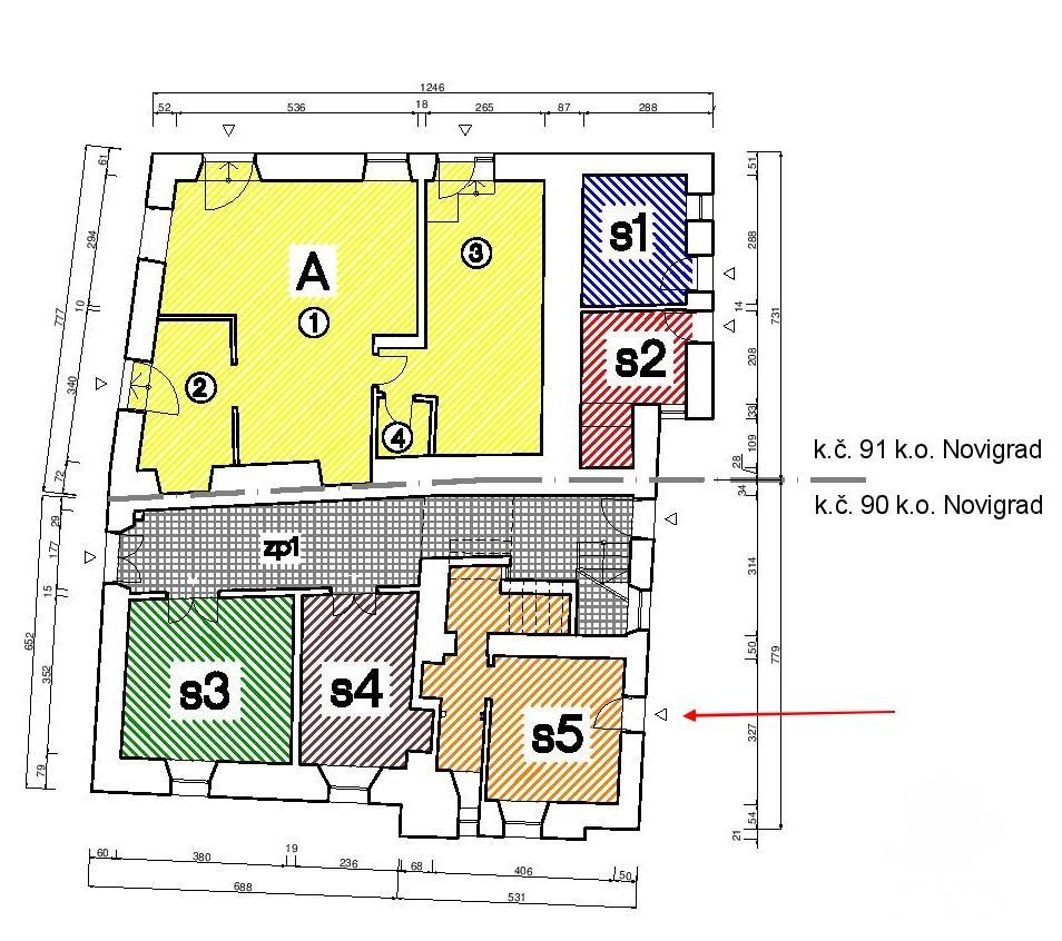 Stanovanje Novigrad 16